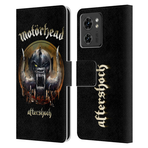 Motorhead Graphics Aftershock Leather Book Wallet Case Cover For Motorola Moto Edge 40