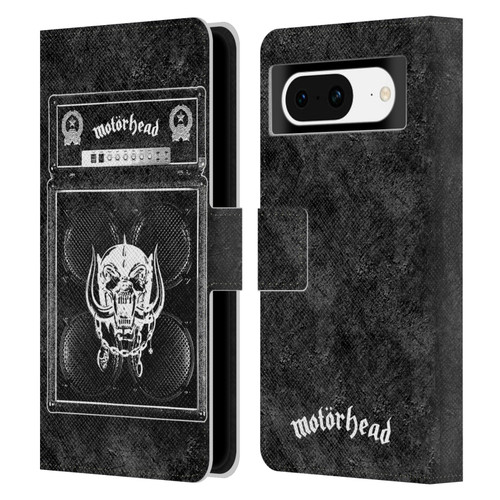 Motorhead Key Art Amp Stack Leather Book Wallet Case Cover For Google Pixel 8