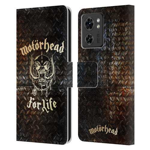 Motorhead Key Art For Life Leather Book Wallet Case Cover For Motorola Moto Edge 40