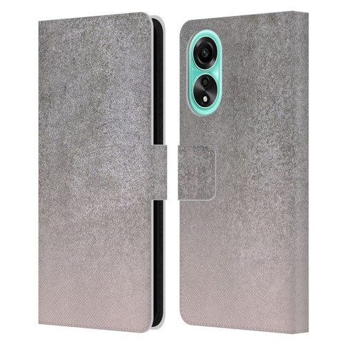 LebensArt Concretes Concrete Leather Book Wallet Case Cover For OPPO A78 4G