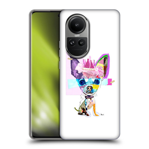 Michel Keck Animal Collage Chihuahua Soft Gel Case for OPPO Reno10 5G / Reno10 Pro 5G