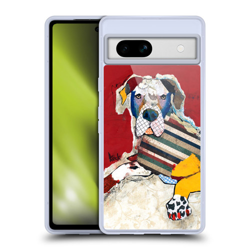 Michel Keck Dogs 2 Great Dane Soft Gel Case for Google Pixel 7a