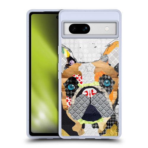 Michel Keck Dogs 3 French Bulldog Soft Gel Case for Google Pixel 7a