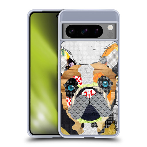 Michel Keck Dogs 3 French Bulldog Soft Gel Case for Google Pixel 8 Pro