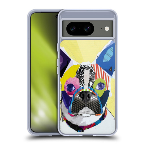 Michel Keck Dogs Boston Terrier Soft Gel Case for Google Pixel 8