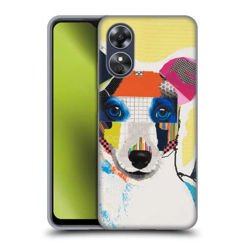 Michel Keck Dogs Whippet Soft Gel Case for OPPO A17