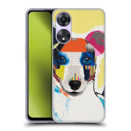 Michel Keck Dogs Whippet Soft Gel Case for OPPO A78 4G