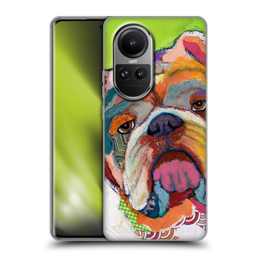 Michel Keck Dogs Bulldog Soft Gel Case for OPPO Reno10 5G / Reno10 Pro 5G