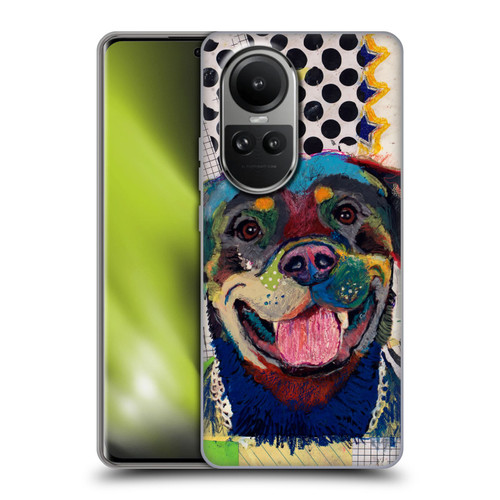 Michel Keck Dogs Rottweiler Soft Gel Case for OPPO Reno10 5G / Reno10 Pro 5G