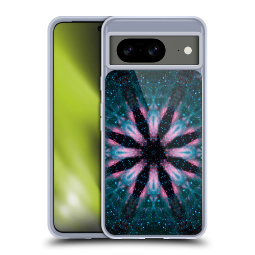Aimee Stewart Mandala Floral Galaxy Soft Gel Case for Google Pixel 8