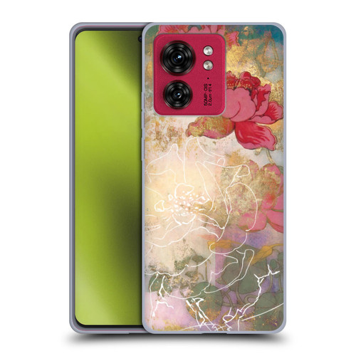 Aimee Stewart Smokey Floral Midsummer Soft Gel Case for Motorola Moto Edge 40