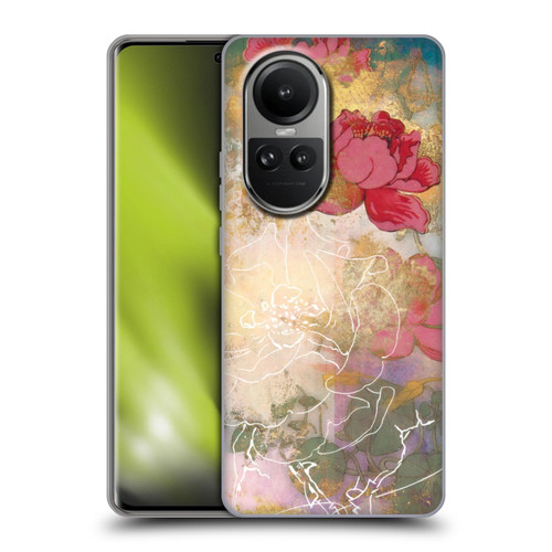 Aimee Stewart Smokey Floral Midsummer Soft Gel Case for OPPO Reno10 5G / Reno10 Pro 5G