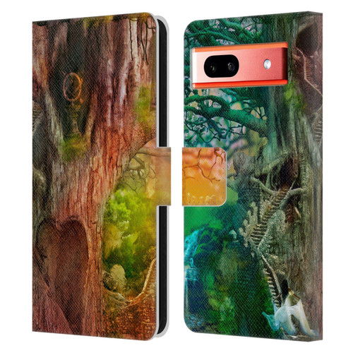 Aimee Stewart Fantasy Dream Tree Leather Book Wallet Case Cover For Google Pixel 7a