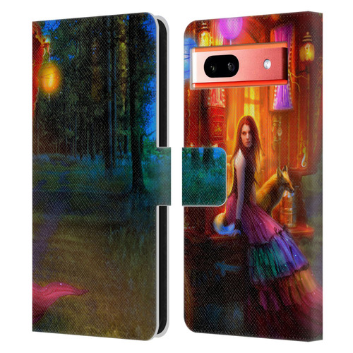 Aimee Stewart Fantasy Wanderlust Leather Book Wallet Case Cover For Google Pixel 7a