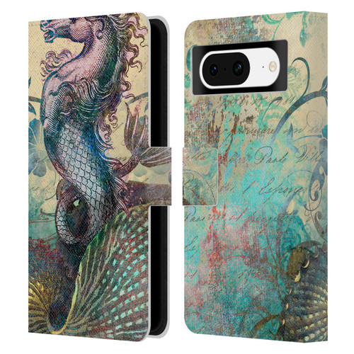 Aimee Stewart Fantasy The Seahorse Leather Book Wallet Case Cover For Google Pixel 8