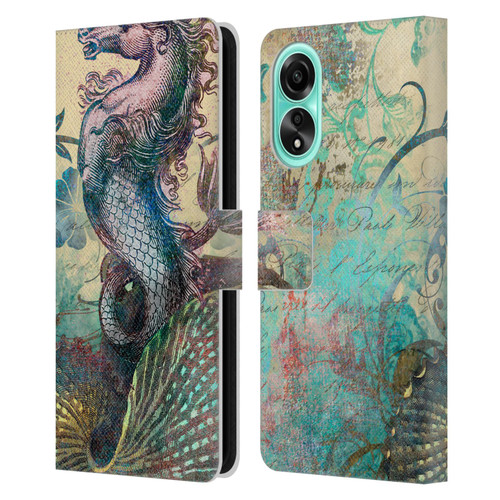 Aimee Stewart Fantasy The Seahorse Leather Book Wallet Case Cover For OPPO A78 5G