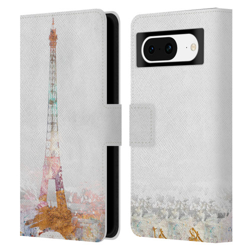 Aimee Stewart Landscapes Paris Color Splash Leather Book Wallet Case Cover For Google Pixel 8