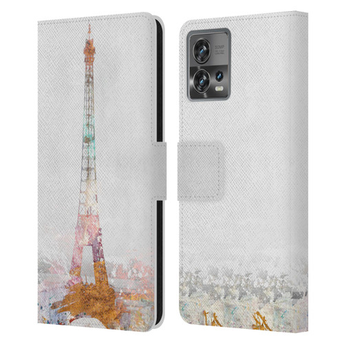 Aimee Stewart Landscapes Paris Color Splash Leather Book Wallet Case Cover For Motorola Moto Edge 30 Fusion