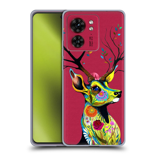 Pixie Cold Animals King Of The Forest Soft Gel Case for Motorola Moto Edge 40