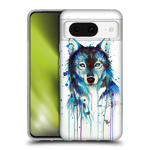 Pixie Cold Animals Ice Wolf Soft Gel Case for Google Pixel 8