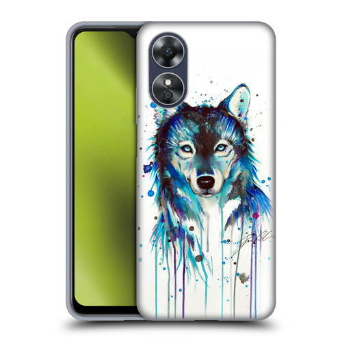 Pixie Cold Animals Ice Wolf Soft Gel Case for OPPO A17