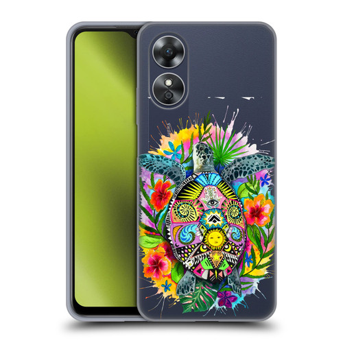 Pixie Cold Animals Turtle Life Soft Gel Case for OPPO A17