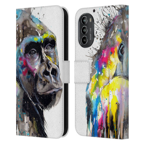 Pixie Cold Animals I See The Future Leather Book Wallet Case Cover For Motorola Moto G82 5G