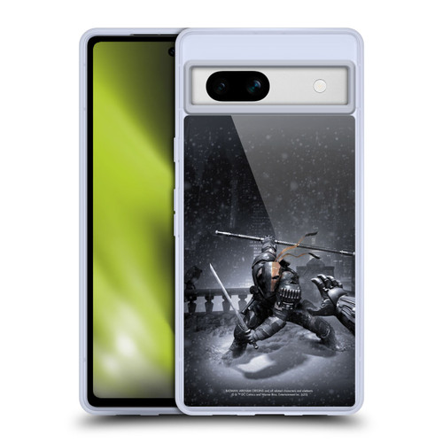 Batman Arkham Origins Key Art Deathstroke Soft Gel Case for Google Pixel 7a