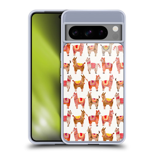 Cat Coquillette Animals Alpacas Soft Gel Case for Google Pixel 8 Pro