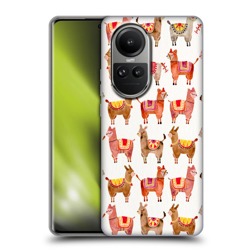 Cat Coquillette Animals Alpacas Soft Gel Case for OPPO Reno10 5G / Reno10 Pro 5G