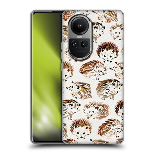 Cat Coquillette Animals Hedgehogs Soft Gel Case for OPPO Reno10 5G / Reno10 Pro 5G
