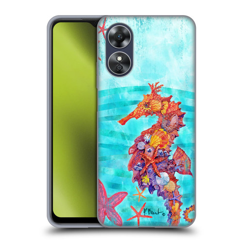 Paul Brent Coastal Seahorse Soft Gel Case for OPPO A17