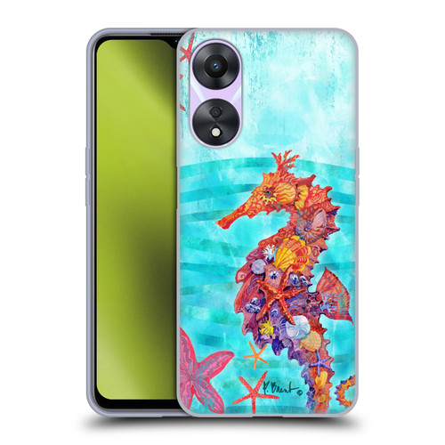 Paul Brent Coastal Seahorse Soft Gel Case for OPPO A78 4G