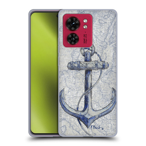 Paul Brent Nautical Vintage Anchor Soft Gel Case for Motorola Moto Edge 40