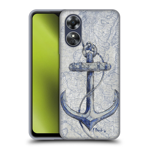 Paul Brent Nautical Vintage Anchor Soft Gel Case for OPPO A17