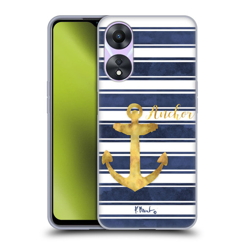Paul Brent Nautical Anchor Soft Gel Case for OPPO A78 5G