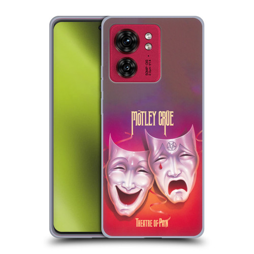 Motley Crue Albums Theater Of Pain Soft Gel Case for Motorola Moto Edge 40