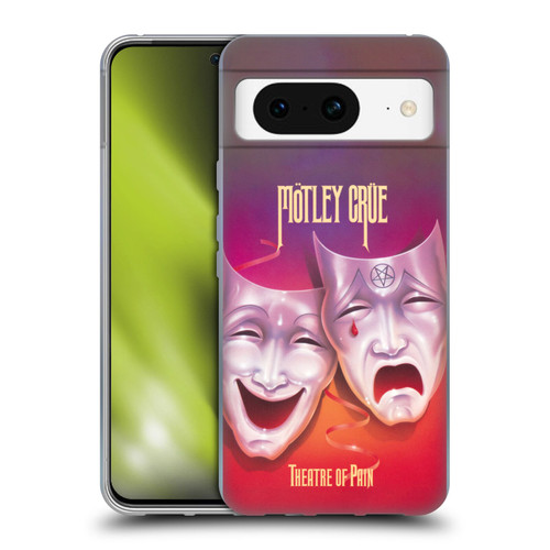 Motley Crue Albums Theater Of Pain Soft Gel Case for Google Pixel 8