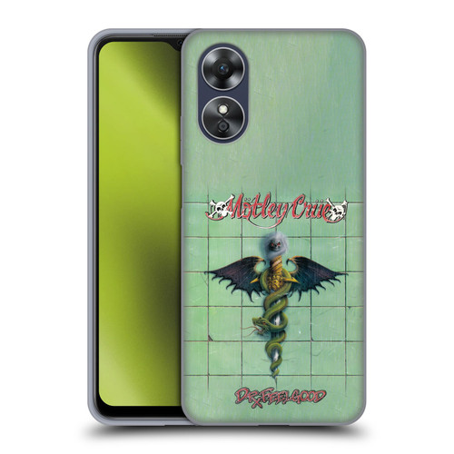 Motley Crue Albums Dr. Feelgood Soft Gel Case for OPPO A17
