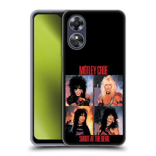 Motley Crue Albums Shout At The Devil Soft Gel Case for OPPO A17