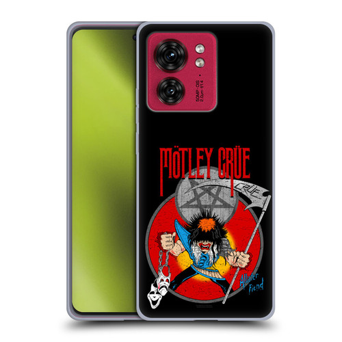 Motley Crue Key Art Allister Soft Gel Case for Motorola Moto Edge 40