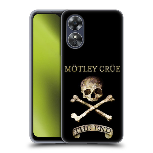 Motley Crue Logos The End Soft Gel Case for OPPO A17