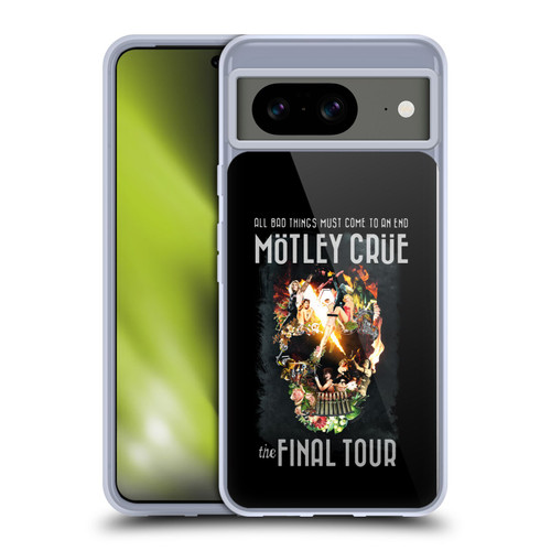 Motley Crue Tours All Bad Things Final Soft Gel Case for Google Pixel 8