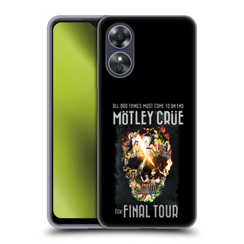 Motley Crue Tours All Bad Things Final Soft Gel Case for OPPO A17