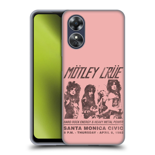 Motley Crue Tours Santa Monica Soft Gel Case for OPPO A17