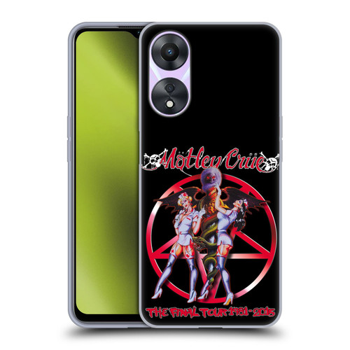 Motley Crue Tours Dr. Feelgood Final Soft Gel Case for OPPO A78 5G