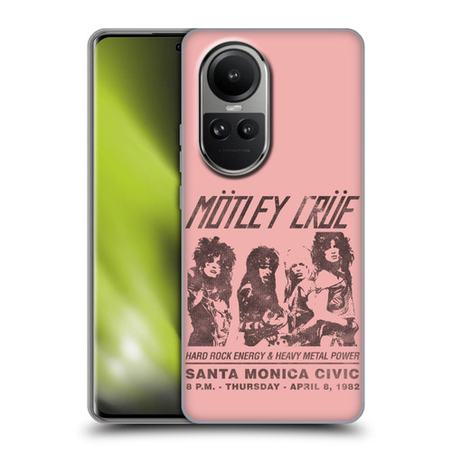 Motley Crue Tours Santa Monica Soft Gel Case for OPPO Reno10 5G / Reno10 Pro 5G