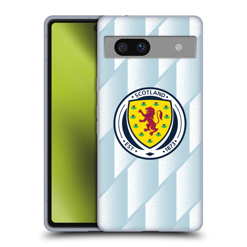 Scotland National Football Team Kits 2020-2021 Away Soft Gel Case for Google Pixel 7a