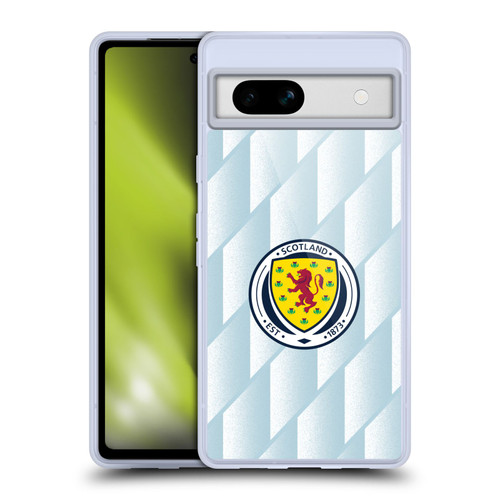 Scotland National Football Team Kits 2020-2021 Away Soft Gel Case for Google Pixel 7a