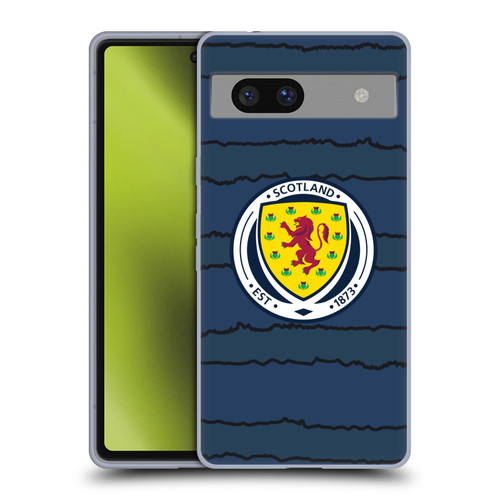 Scotland National Football Team Kits 2019-2021 Home Soft Gel Case for Google Pixel 7a